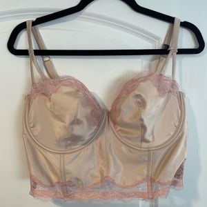 Victoria Secret lace long/line bra
